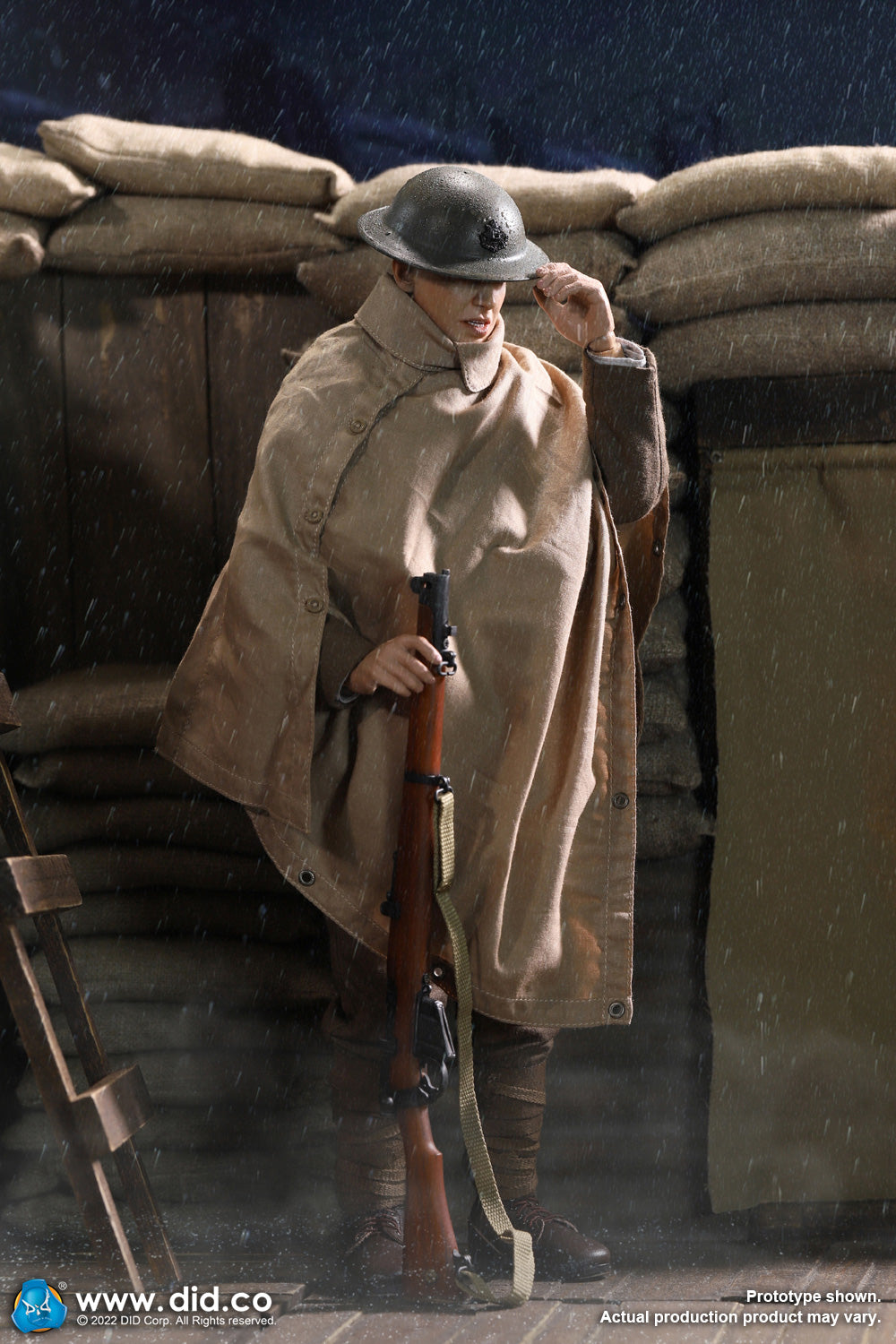 1:6 scale DiD WWI British infantry Lance Corporal Tom 12" Action Figure B11013