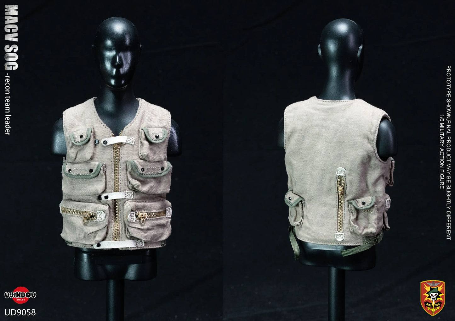 1:6 scale Ujindou MACV-SOG Recon Team Leader in Vietnam 12" Action Figure UD-9058 (PREORDER)