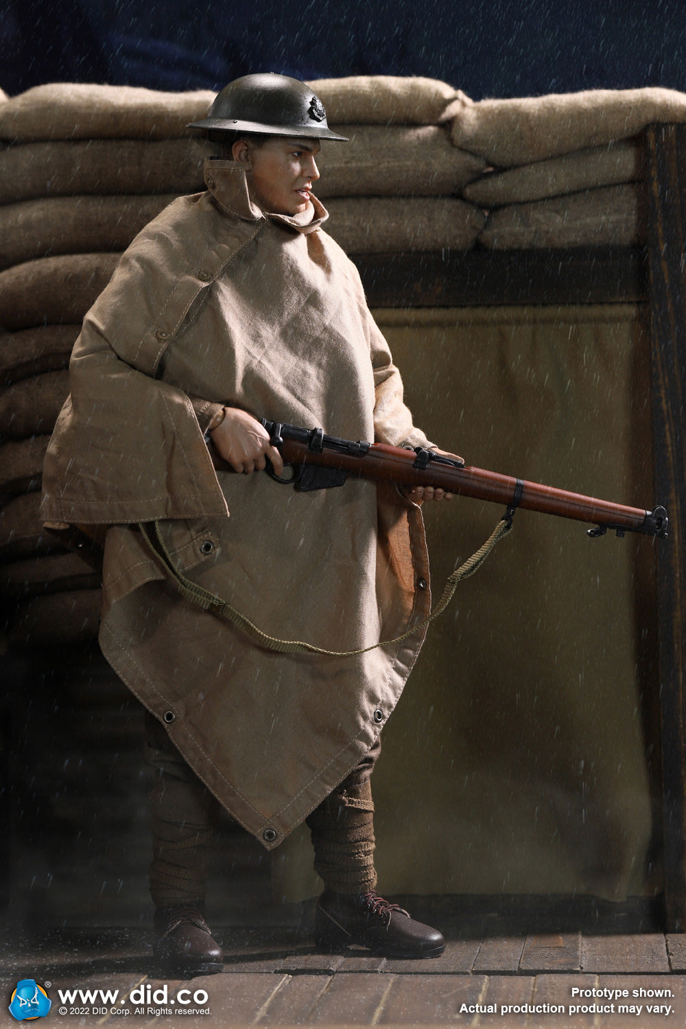 1:6 scale DiD WWI British infantry Lance Corporal Tom 12" Action Figure B11013