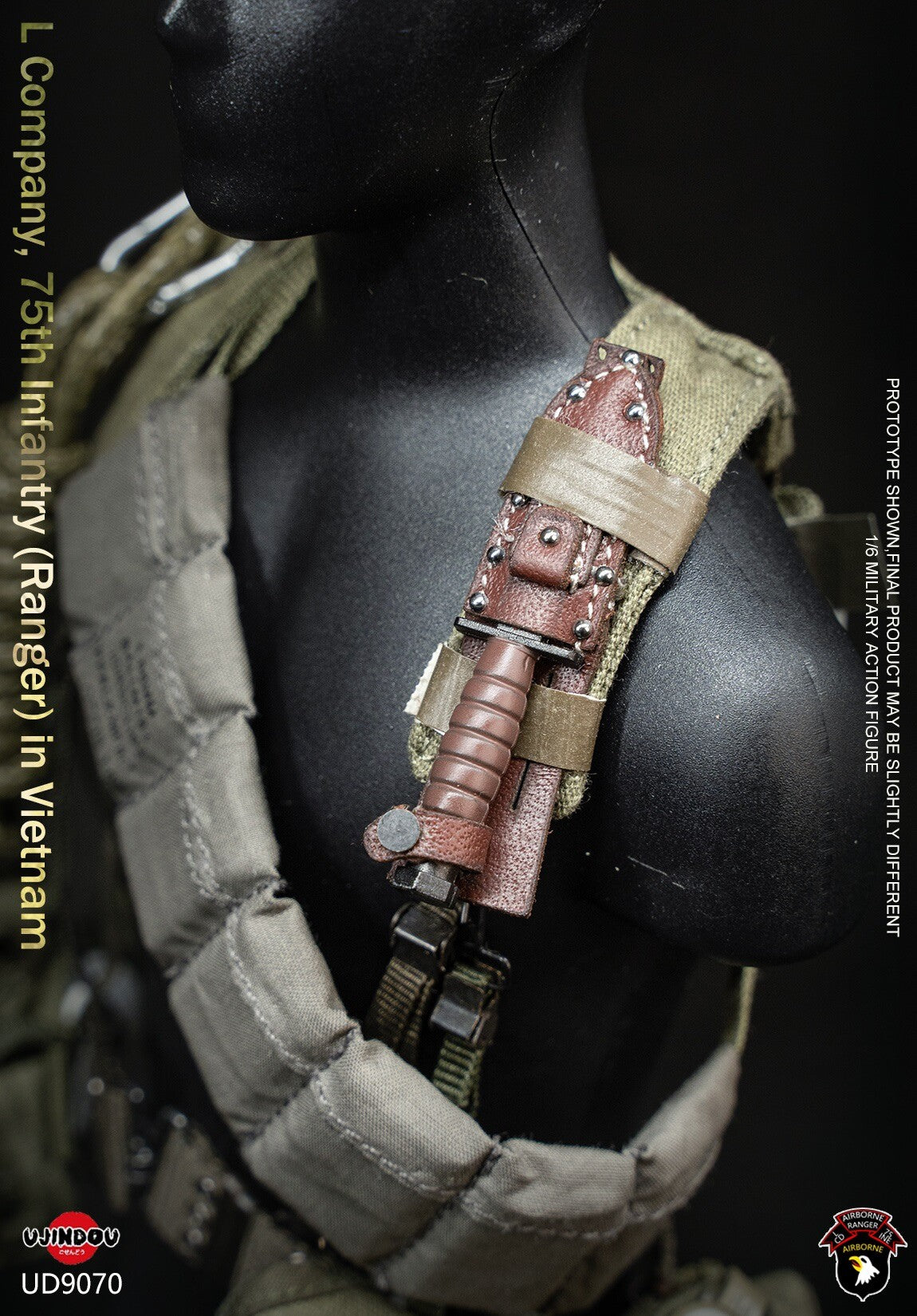 1:6 scale Ujindou UD9070 U.S. ARMY L Company 75th Infantry Ranger in Vietnam 12" Figure (PREORDER)