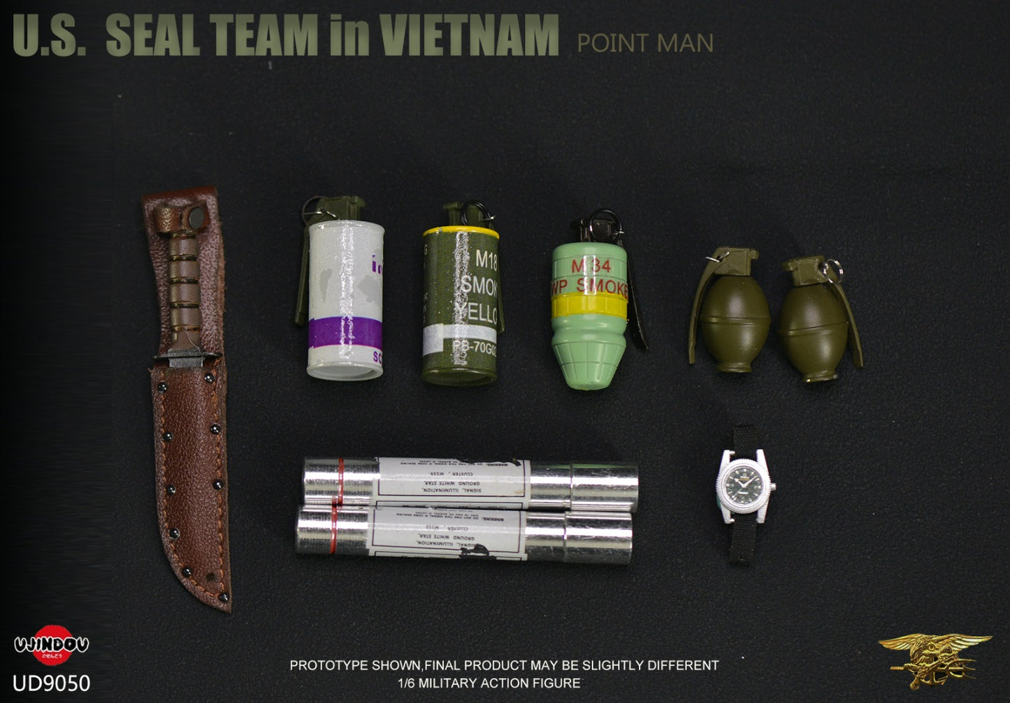 1:6 scale Ujindou UD-9050 U.S. SEAL Team in Vietnam Point Man (PREORDER)