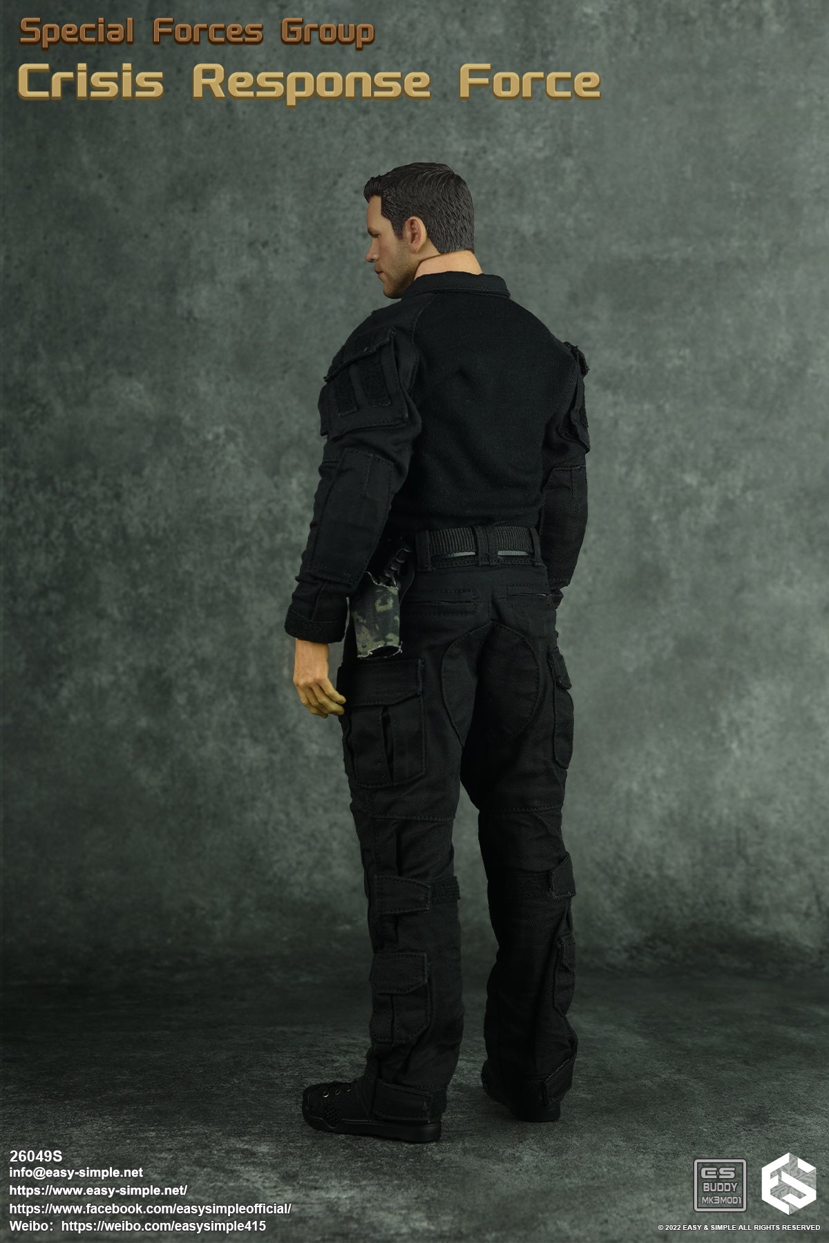 1:6 Easy & Simple Crisis Response Force SPECIAL VERSION 12" Figure 26049S