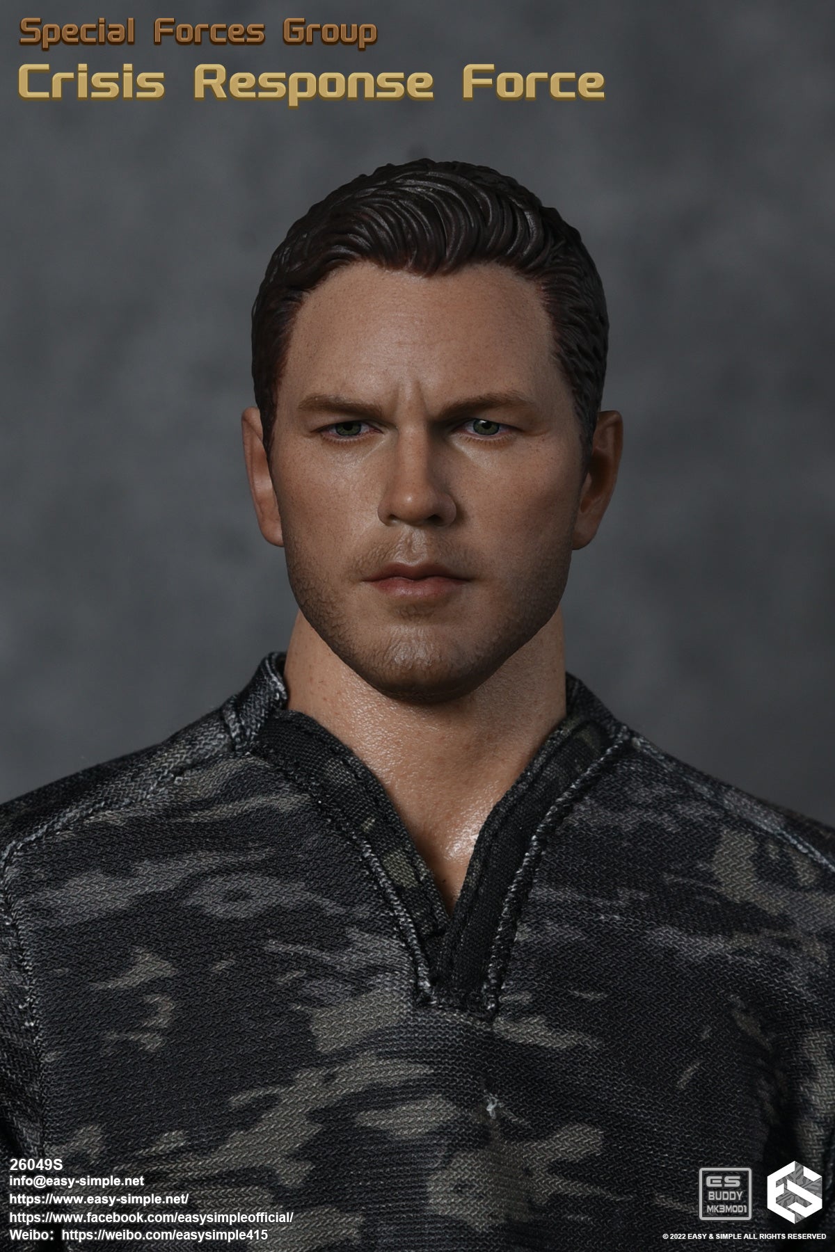 1:6 Easy & Simple Crisis Response Force SPECIAL VERSION 12" Figure 26049S