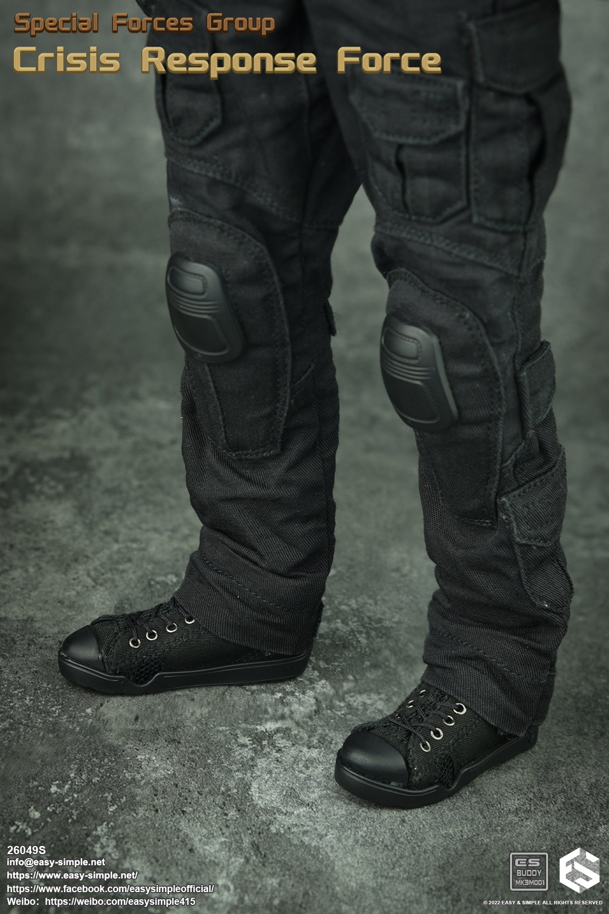 1:6 Easy & Simple Crisis Response Force SPECIAL VERSION 12" Figure 26049S