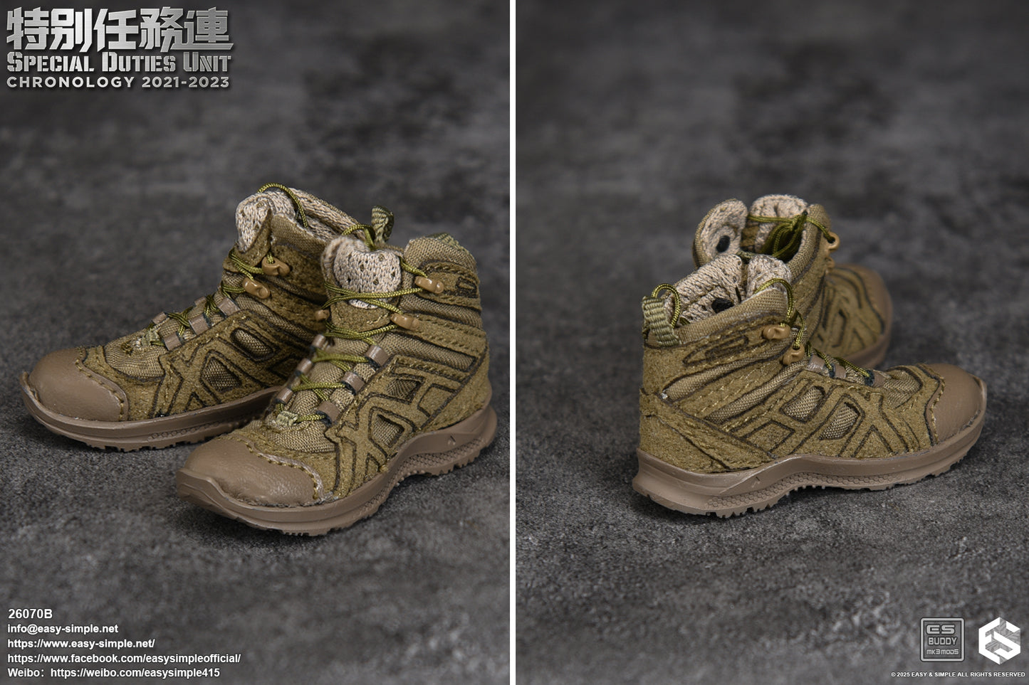 1:6 scale Easy & Simple 26070B Special Duties Unit Assault Team Chronology 2023-2024 (PREORDER)