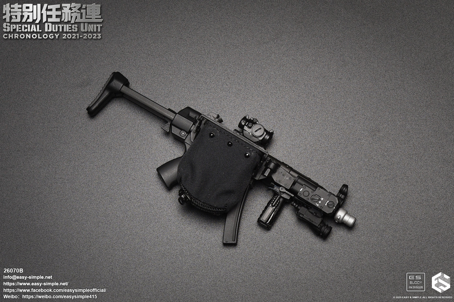1:6 scale Easy & Simple 26070B Special Duties Unit Assault Team Chronology 2023-2024 (PREORDER)
