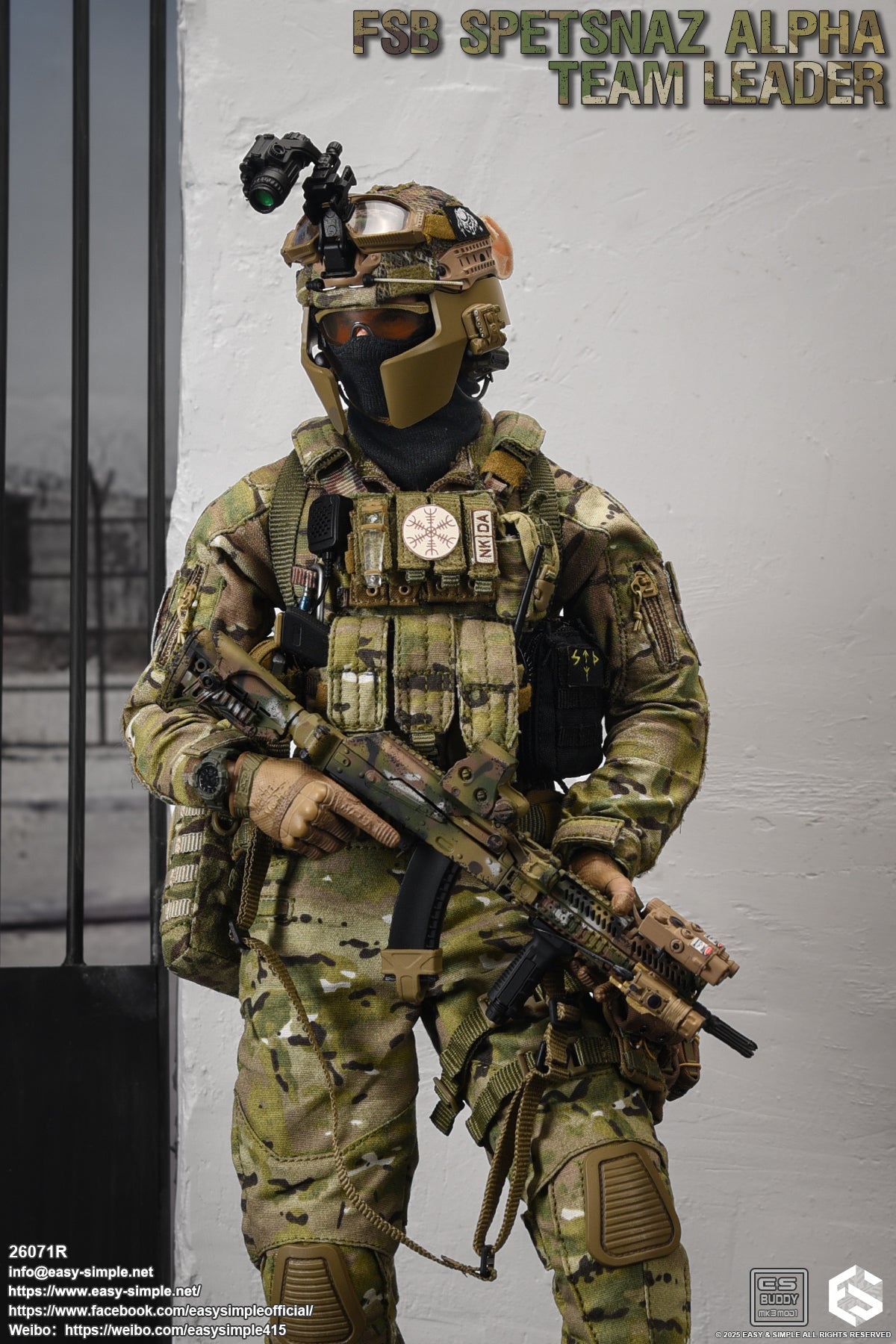 1:6 scale Easy & Simple FSB ALPHA Team Leader 12" Action Figure 26071R