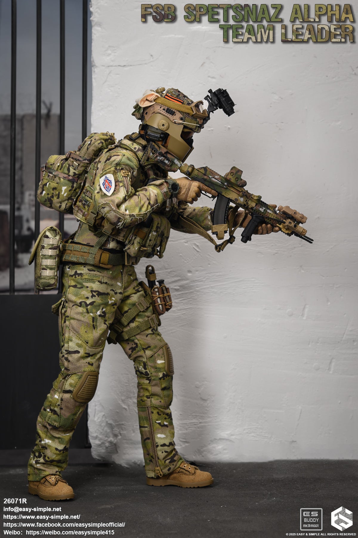 1:6 scale Easy & Simple FSB ALPHA Team Leader 12" Action Figure 26071R