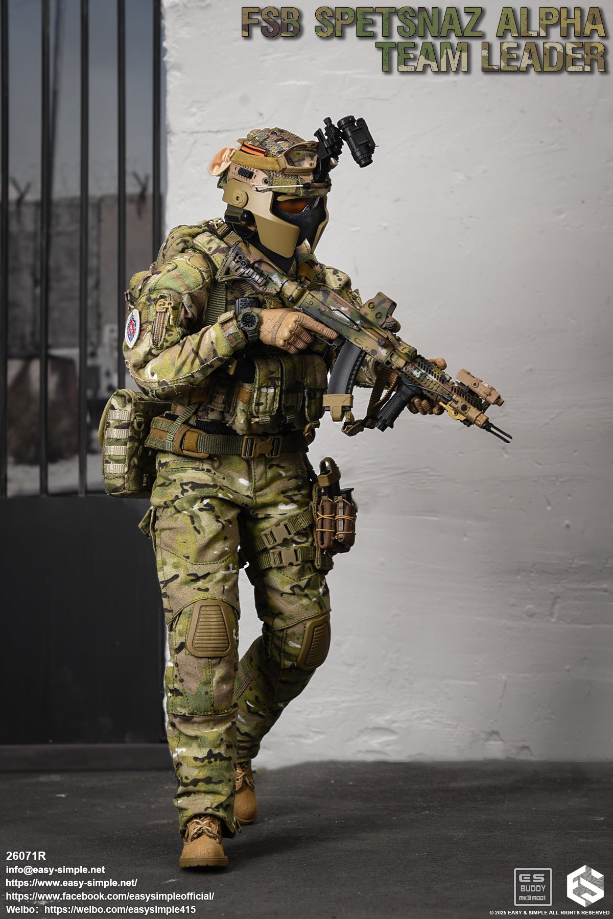 1:6 scale Easy & Simple FSB ALPHA Team Leader 12" Action Figure 26071R