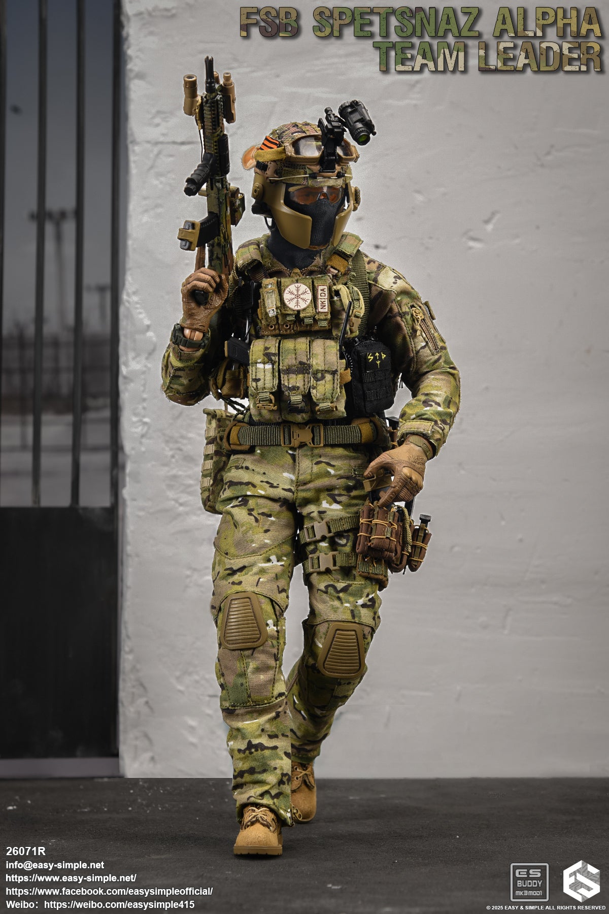 1:6 scale Easy & Simple FSB ALPHA Team Leader 12" Action Figure 26071R