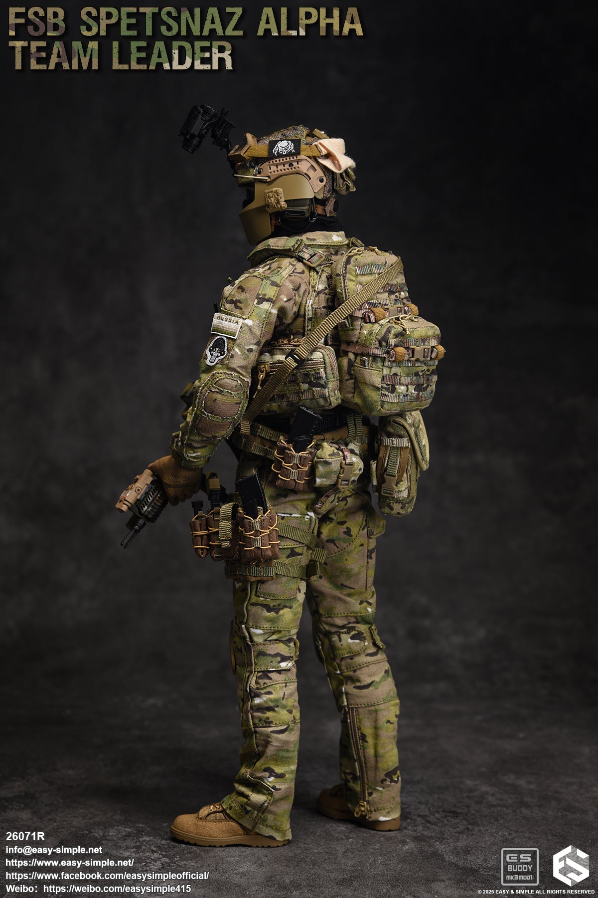 1:6 scale Easy & Simple FSB ALPHA Team Leader 12" Action Figure 26071R