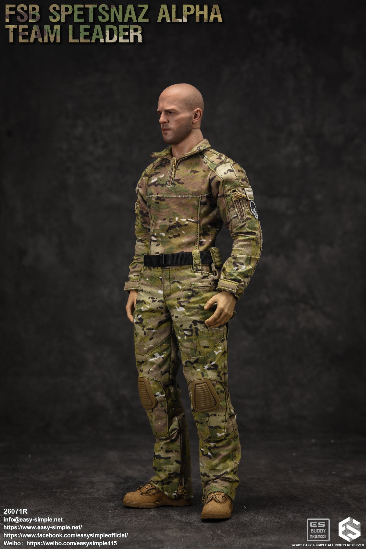 1:6 scale Easy & Simple FSB ALPHA Team Leader 12" Action Figure 26071R