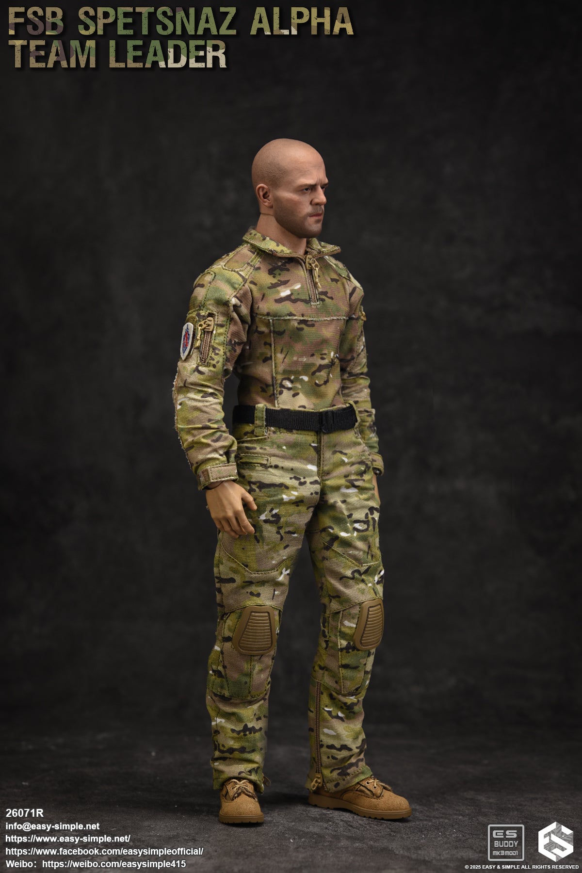 1:6 scale Easy & Simple FSB ALPHA Team Leader 12" Action Figure 26071R