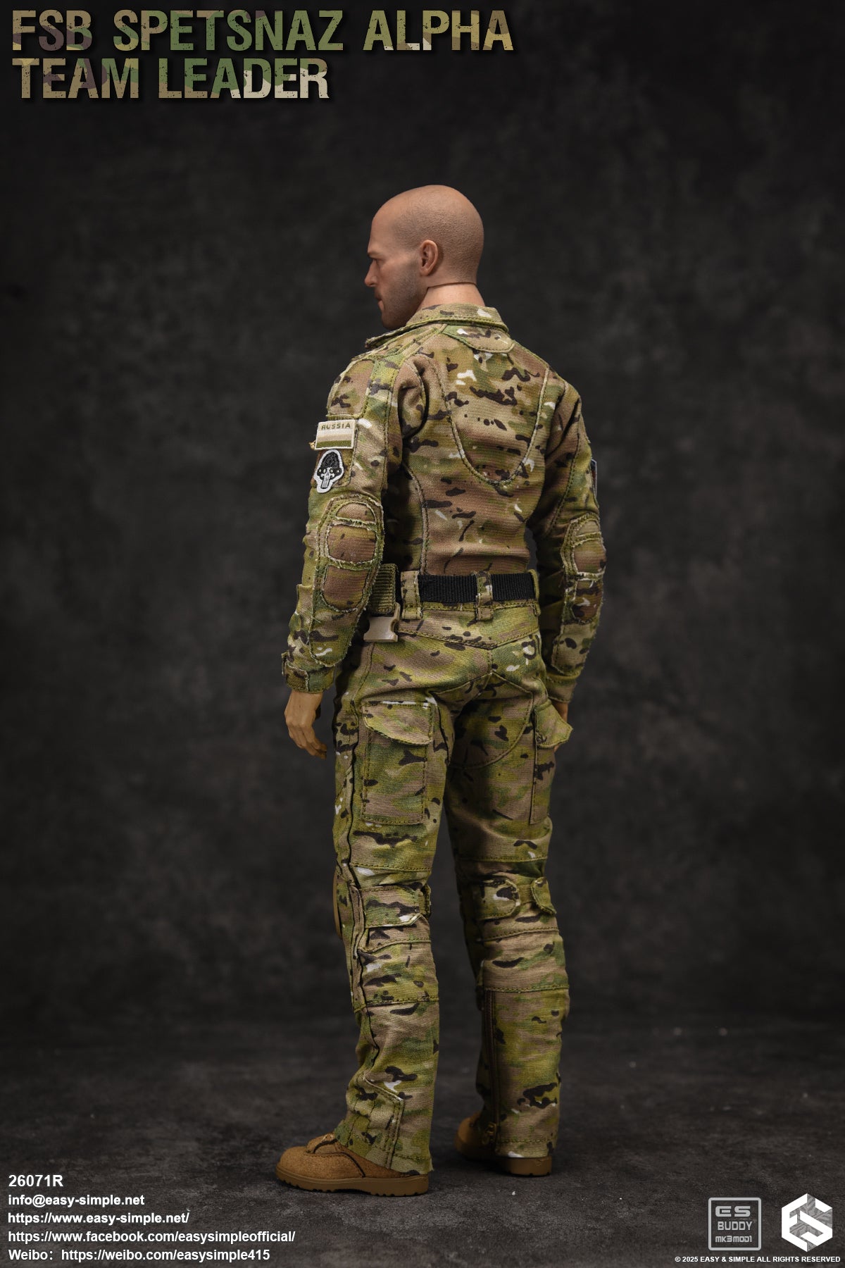 1:6 scale Easy & Simple FSB ALPHA Team Leader 12" Action Figure 26071R