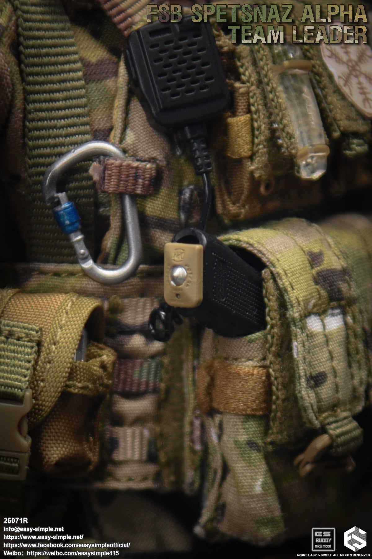 1:6 scale Easy & Simple FSB ALPHA Team Leader 12" Action Figure 26071R