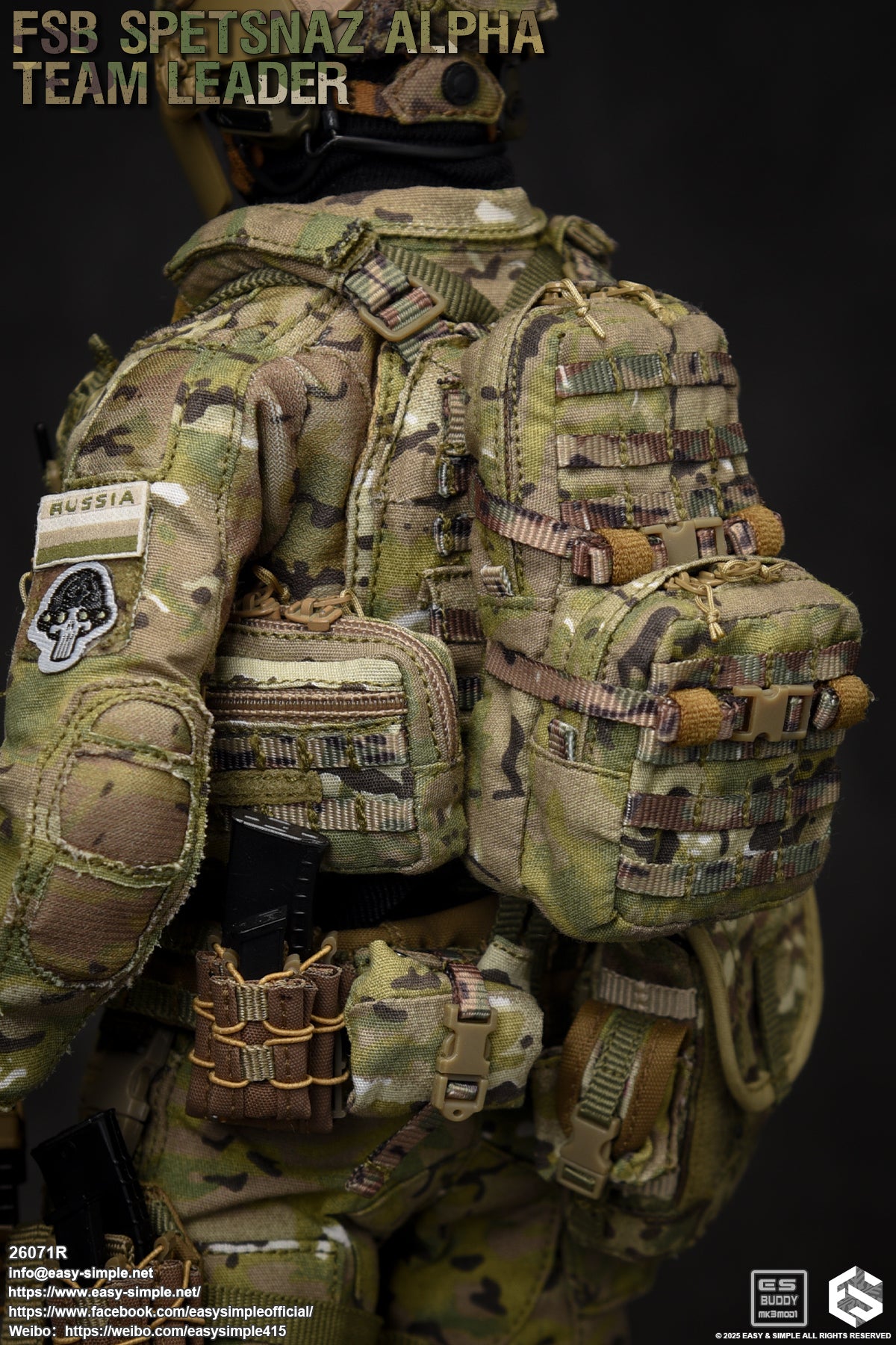 1:6 scale Easy & Simple FSB ALPHA Team Leader 12" Action Figure 26071R