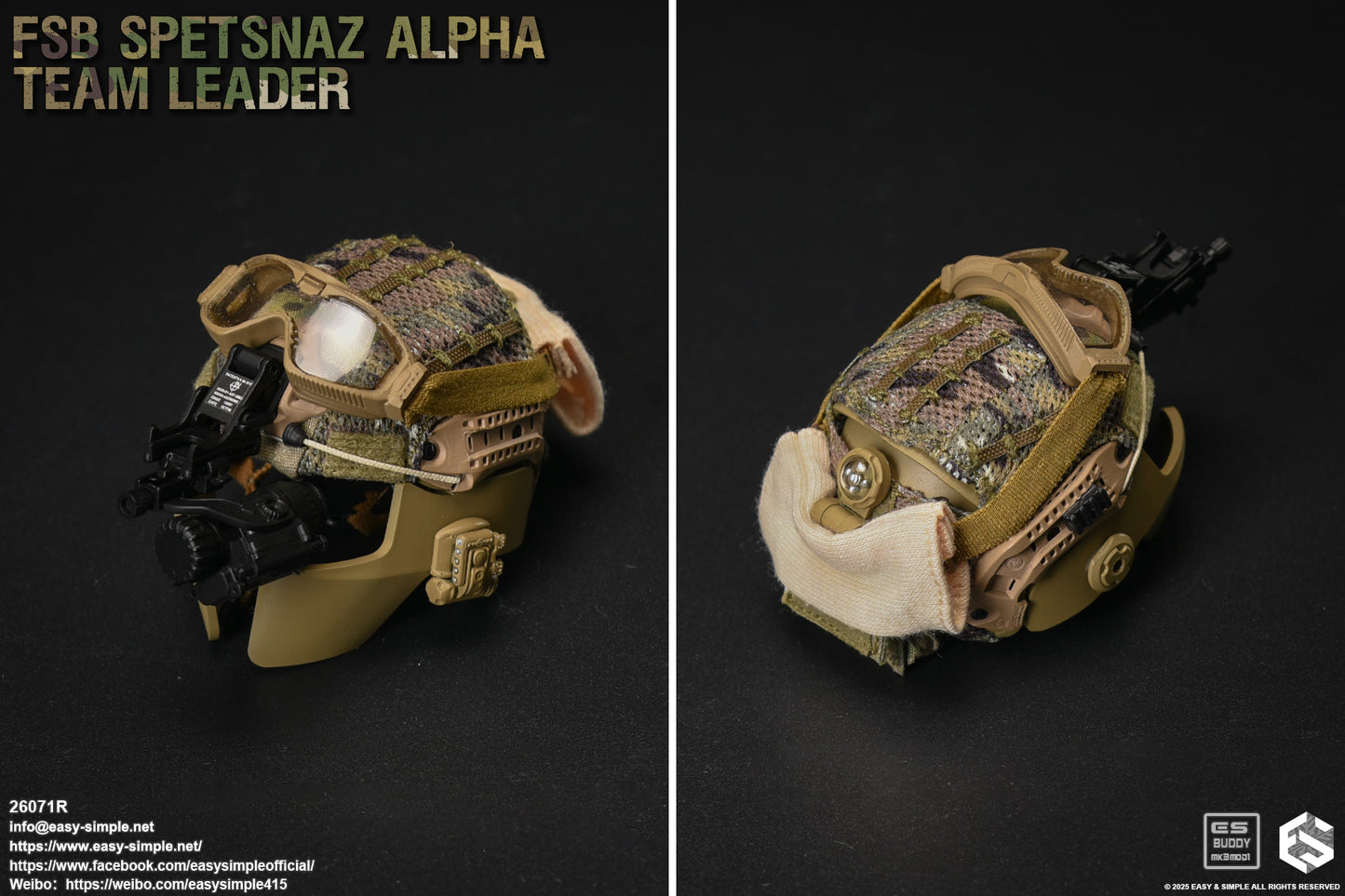 1:6 scale Easy & Simple FSB ALPHA Team Leader 12" Action Figure 26071R