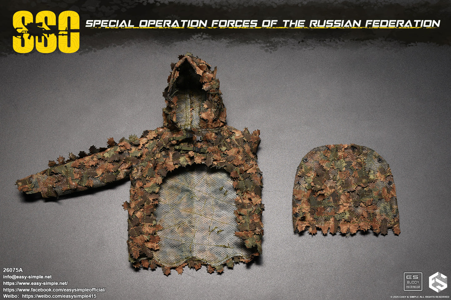 1:6 scale Easy & Simple Russian Special Operations Forces (SSO) 12" Figure 26075A (PREORDER)