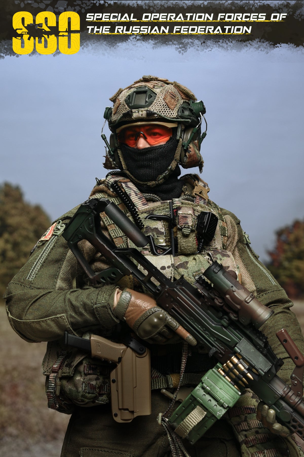 1:6 scale Easy & Simple Russian Special Operations Forces (SSO) 12" Figure 26075B (PREORDER)