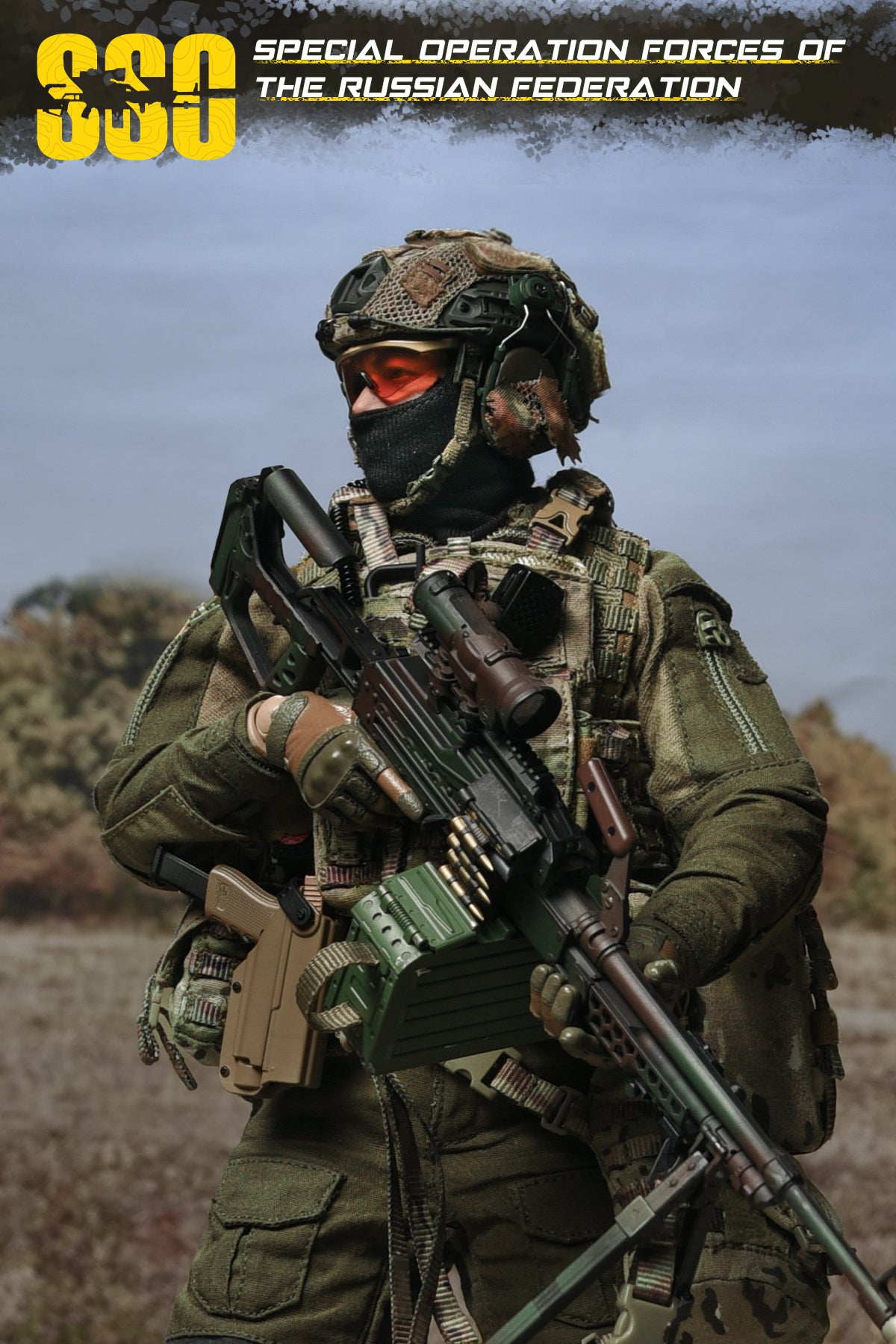 1:6 scale Easy & Simple Russian Special Operations Forces (SSO) 12" Figure 26075B (PREORDER)