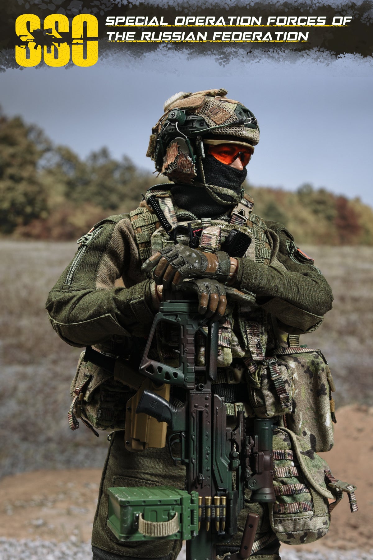 1:6 scale Easy & Simple Russian Special Operations Forces (SSO) 12" Figure 26075B (PREORDER)