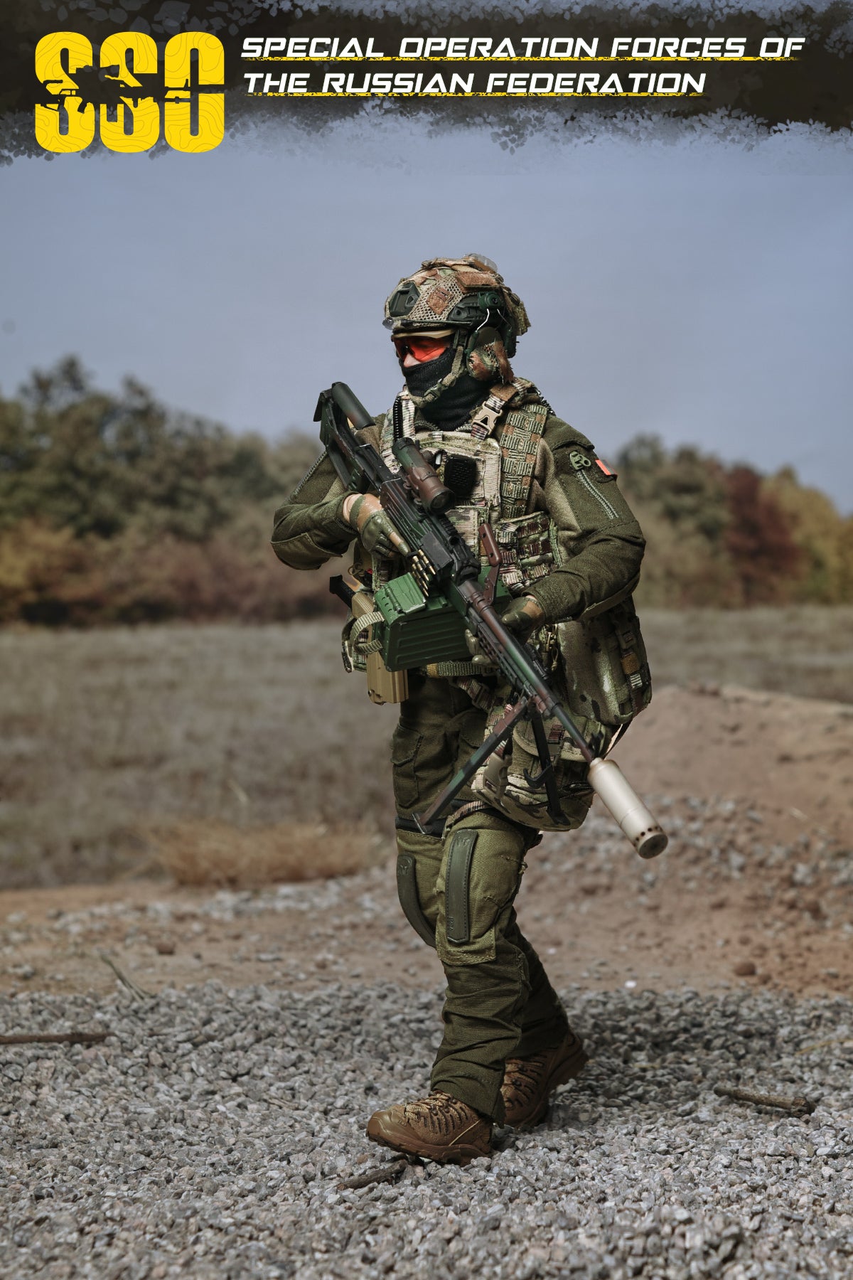 1:6 scale Easy & Simple Russian Special Operations Forces (SSO) 12" Figure 26075B (PREORDER)