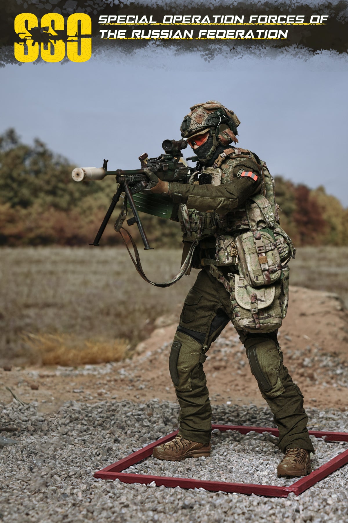 1:6 scale Easy & Simple Russian Special Operations Forces (SSO) 12" Figure 26075B (PREORDER)