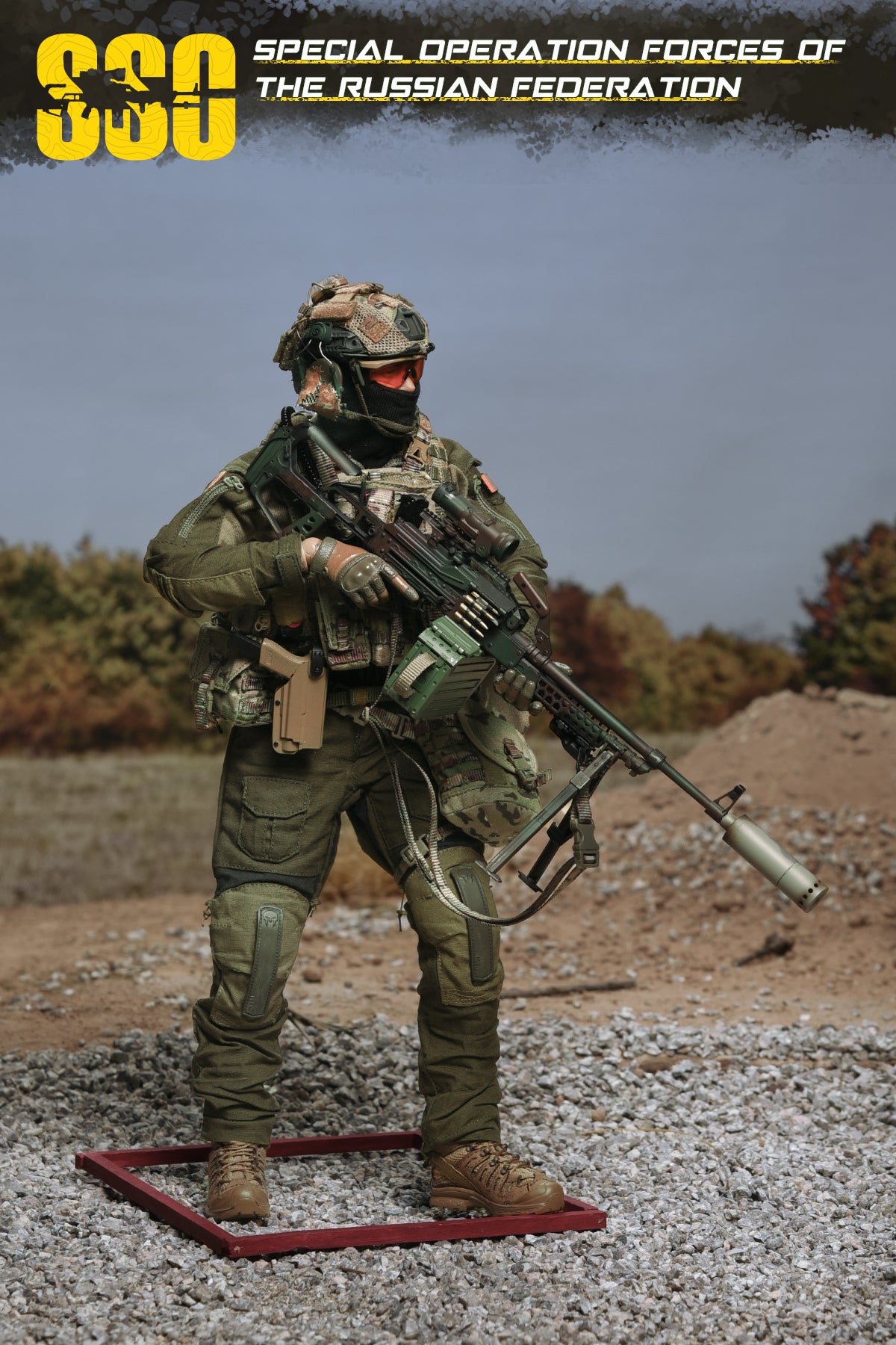 1:6 scale Easy & Simple Russian Special Operations Forces (SSO) 12" Figure 26075B (PREORDER)