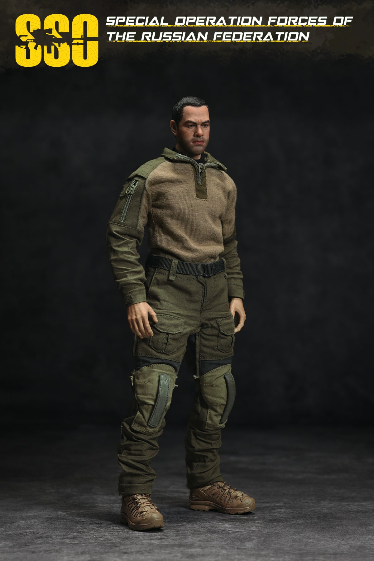 1:6 scale Easy & Simple Russian Special Operations Forces (SSO) Patches Set for 12" Figures