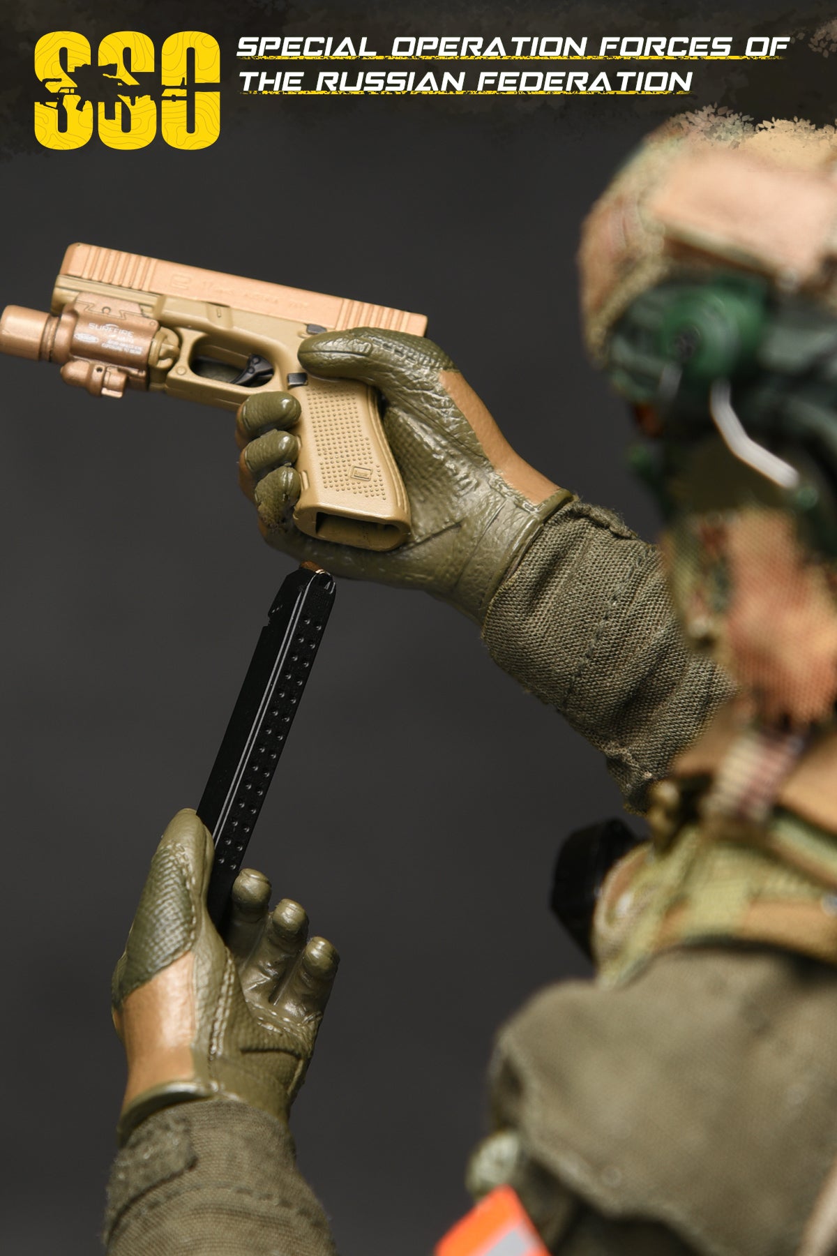 1:6 scale Easy & Simple Russian Special Operations Forces (SSO) 12" Figure 26075B (PREORDER)