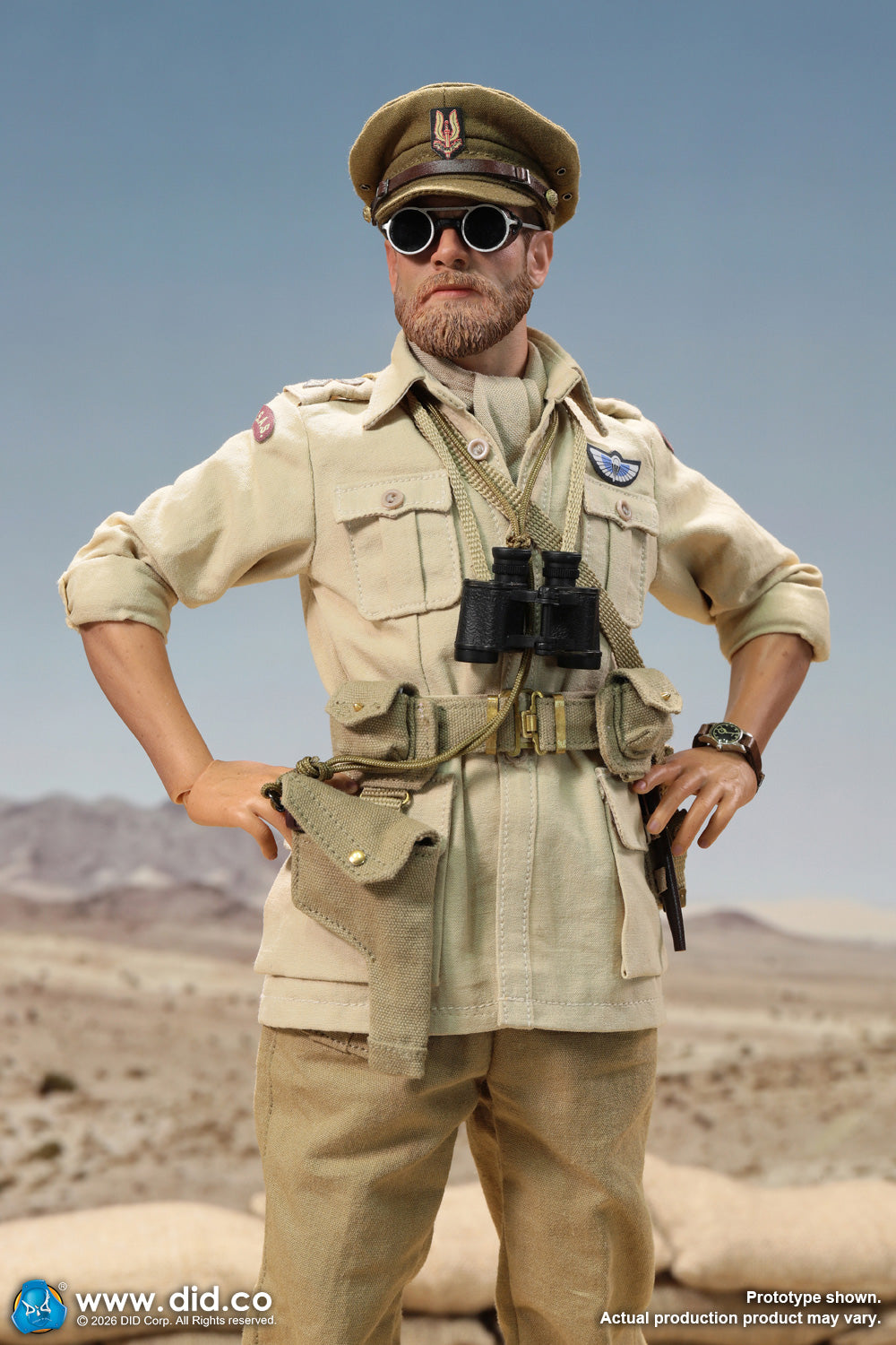 1:6 scale DiD K80197 WWII British SAS Special Forces Colonel Alan 12" Figure  (PREORDER)