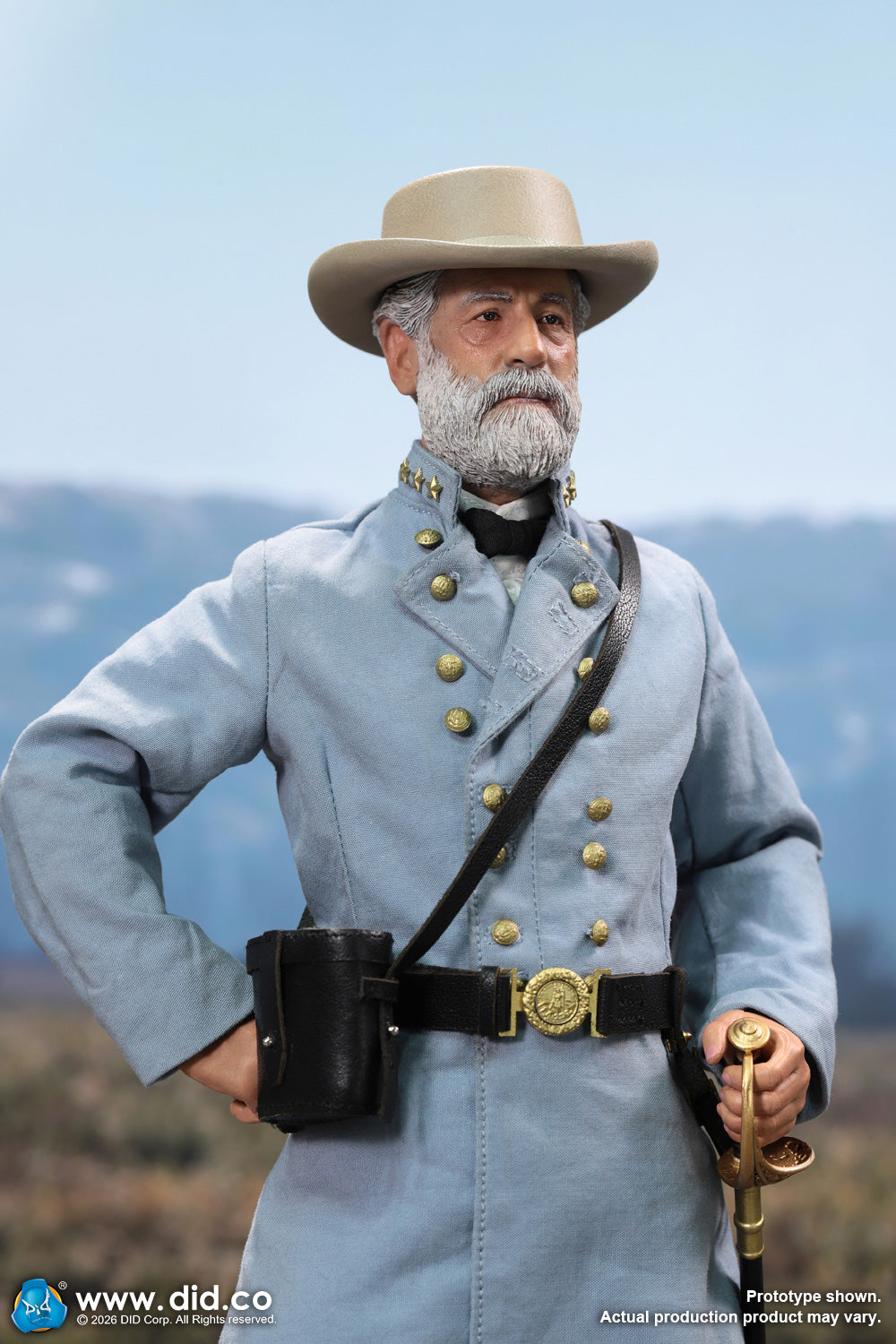 1:6 scale DID NS80198 US Civil War Confederate Army General Robert Edward Lee 12" Figure  (PREORDER)
