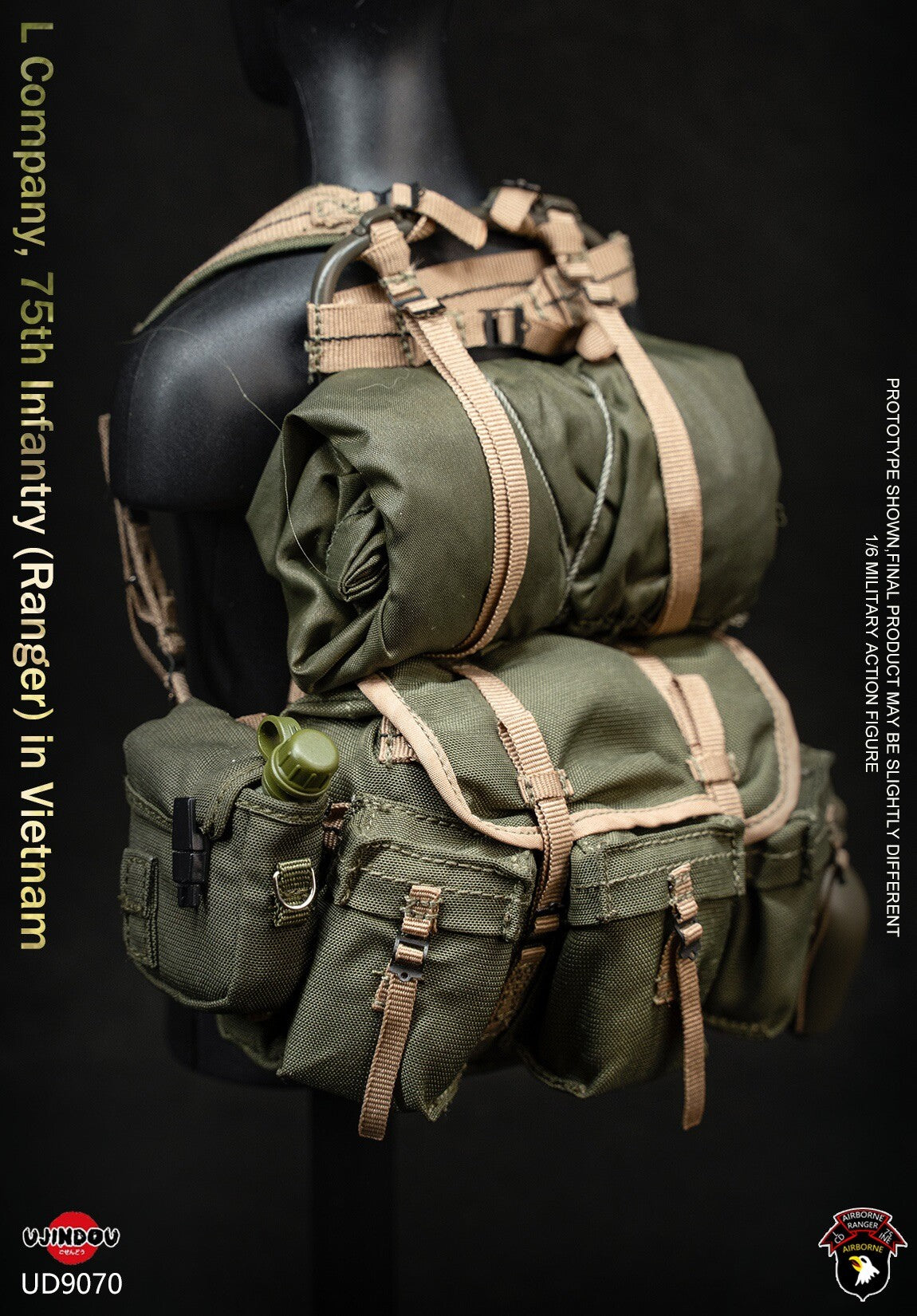 1:6 scale Ujindou UD9070 U.S. ARMY L Company 75th Infantry Ranger in Vietnam 12" Figure (PREORDER)