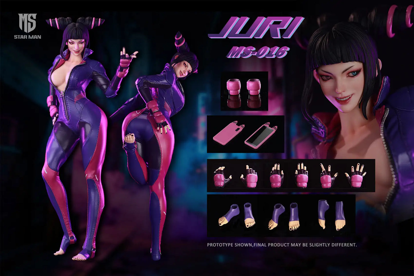 1:6 scale Star Man Female Juri 12" Action Figure MS-012 (PREORDER)