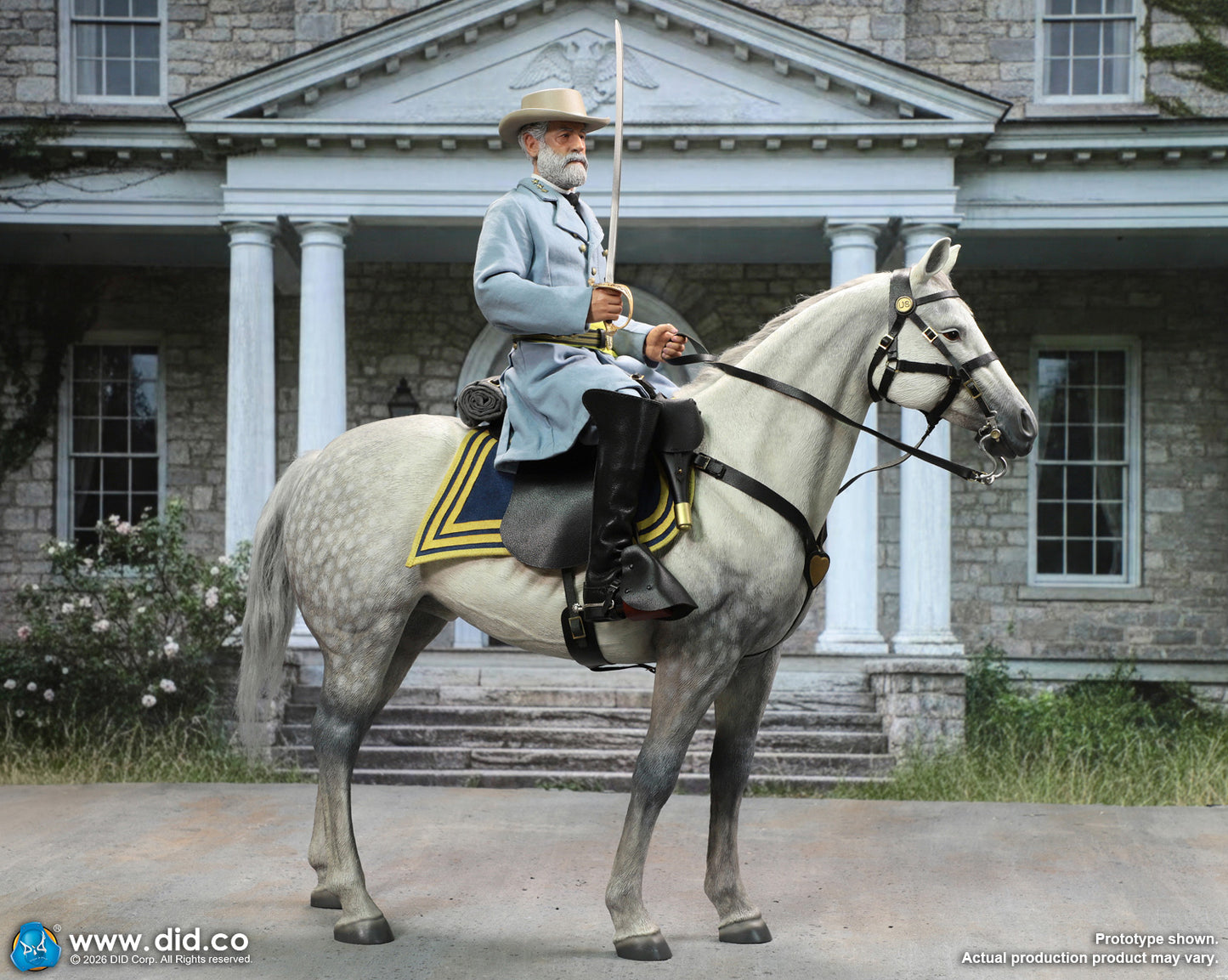 1:6 scale DID NS80198 US Civil War Confederate Army General Robert Edward Lee 12" Figure  (PREORDER)