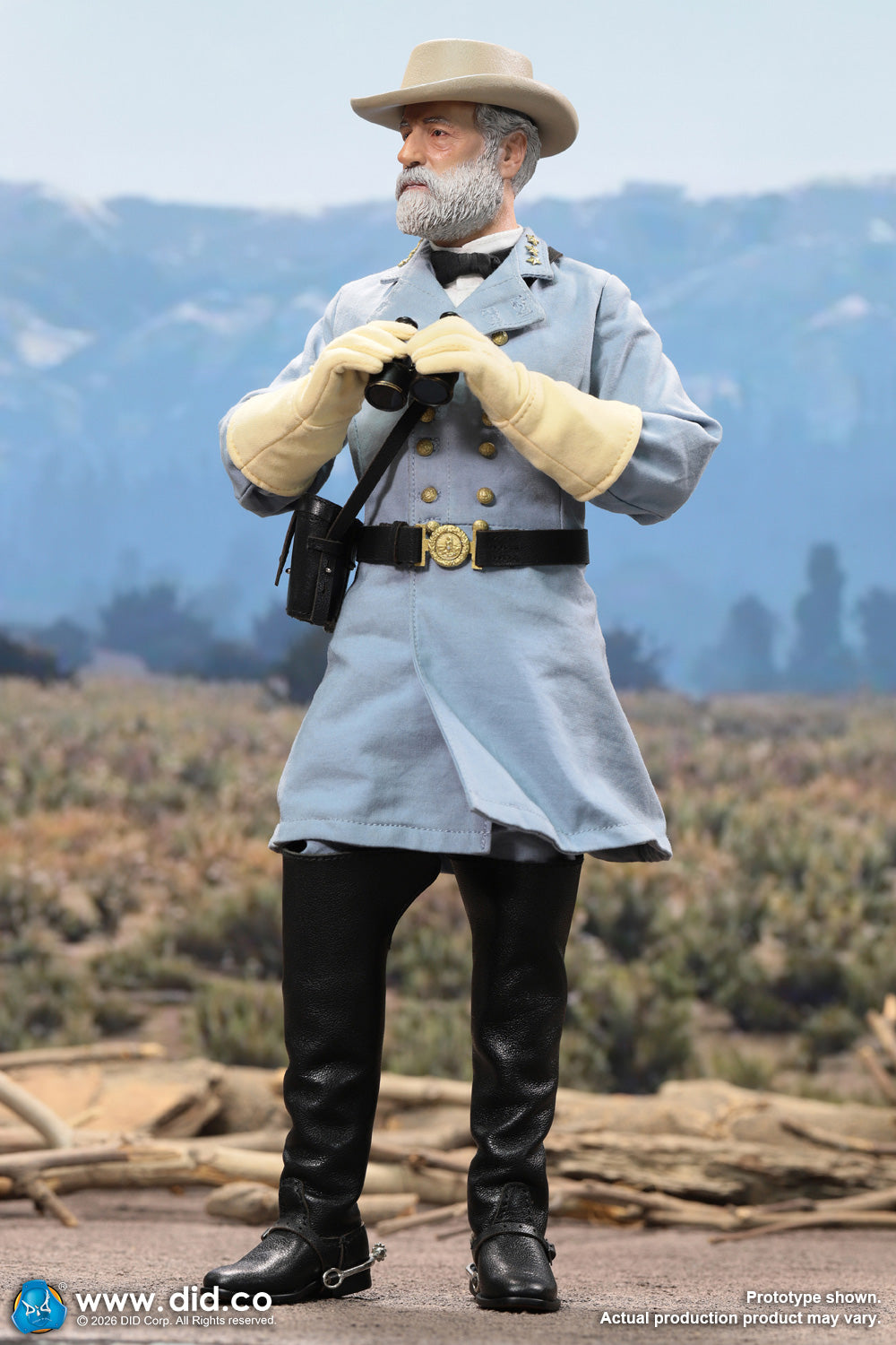 1:6 scale DID NS80198 US Civil War Confederate Army General Robert Edward Lee 12" Figure  (PREORDER)