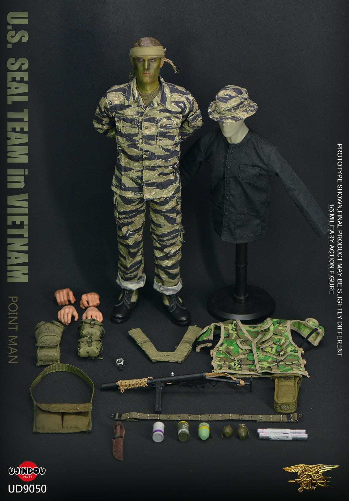 1:6 scale Ujindou UD-9050 U.S. SEAL Team in Vietnam Point Man (PREORDER)