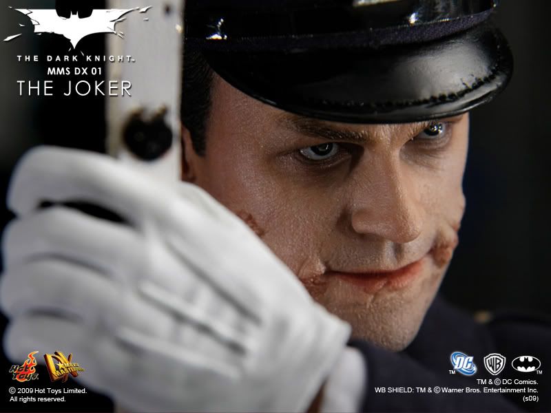 1:6 scale Hot Toys The Dark Knight Joker DX01 12" Action Figure