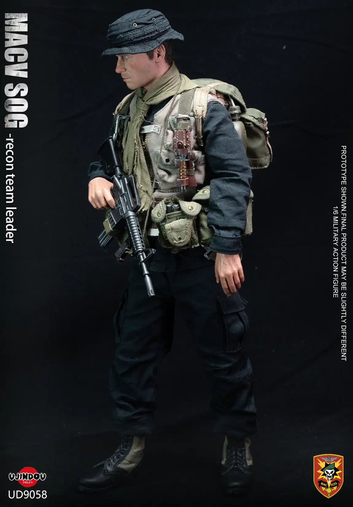 1:6 scale Ujindou MACV-SOG Recon Team Leader in Vietnam 12" Action Figure UD-9058 (PREORDER)