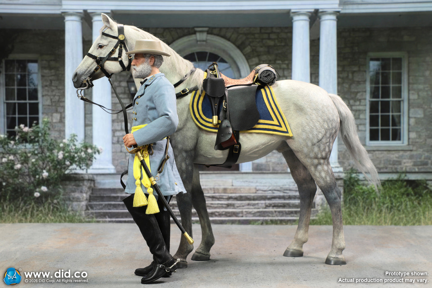 1:6 scale DID NS80198 US Civil War Confederate Army General Robert Edward Lee 12" Figure  (PREORDER)