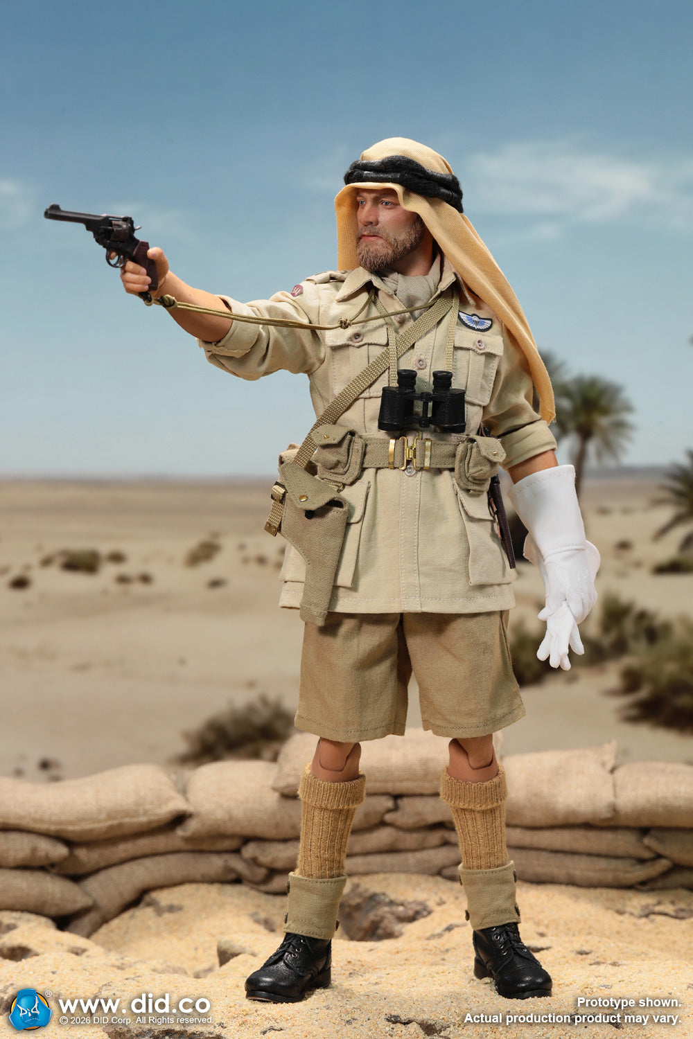 1:6 scale DiD K80197 WWII British SAS Special Forces Colonel Alan 12" Figure  (PREORDER)