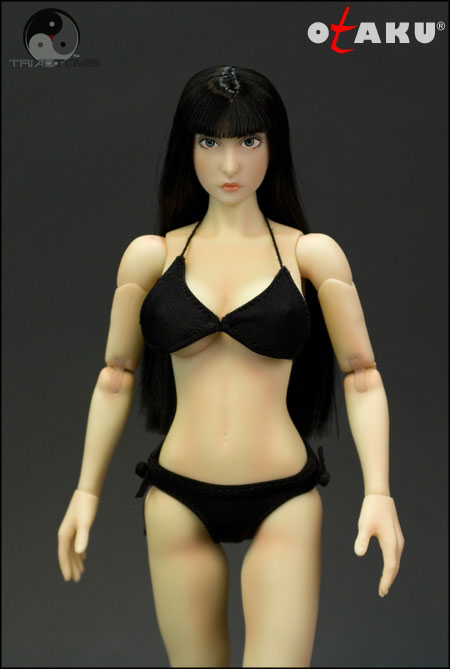 1:6 Triad Toys Female Otaku 1.0 Black Hair Caucasian Body 12" Figure READ NOTES