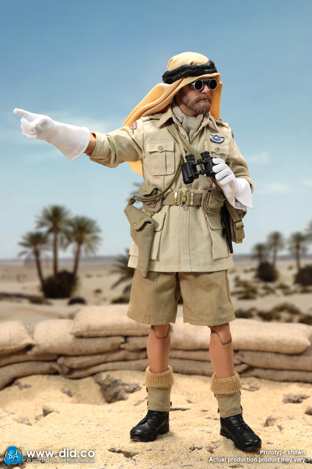 1:6 scale DiD K80197 WWII British SAS Special Forces Colonel Alan 12" Figure  (PREORDER)