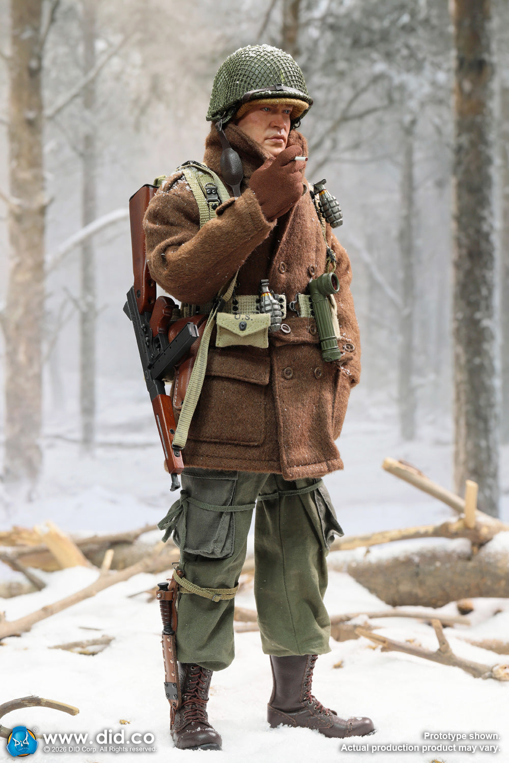 1:6 scale DiD WWII US Army 101st Airborne Division 506th PIR Lt. Buck 12" Figure A80199 (PREORDER)