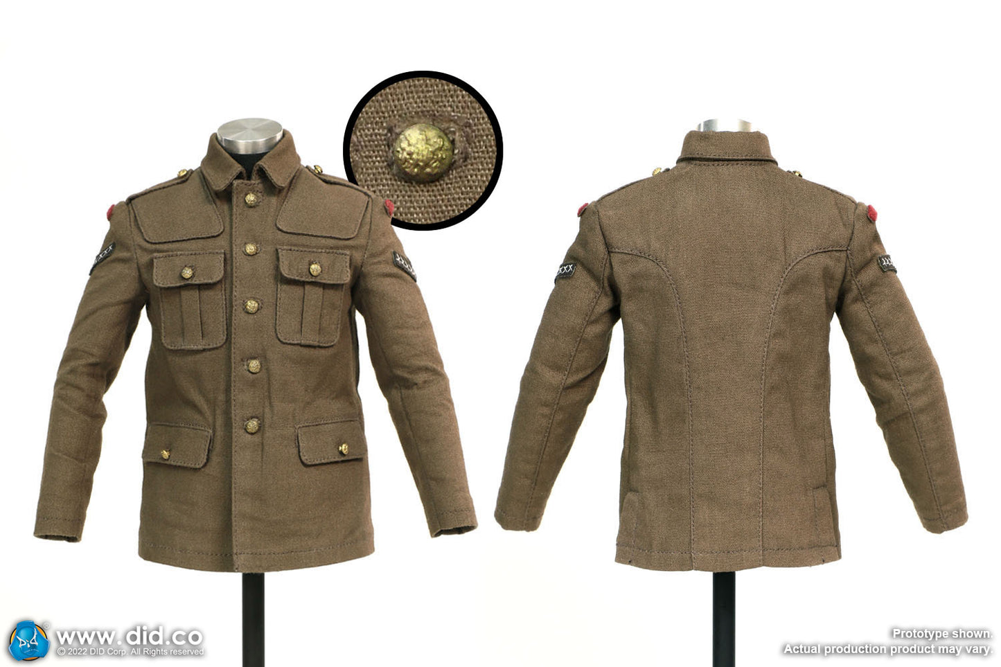 1:6 scale DiD WWI British infantry Lance Corporal Tom 12" Action Figure B11013