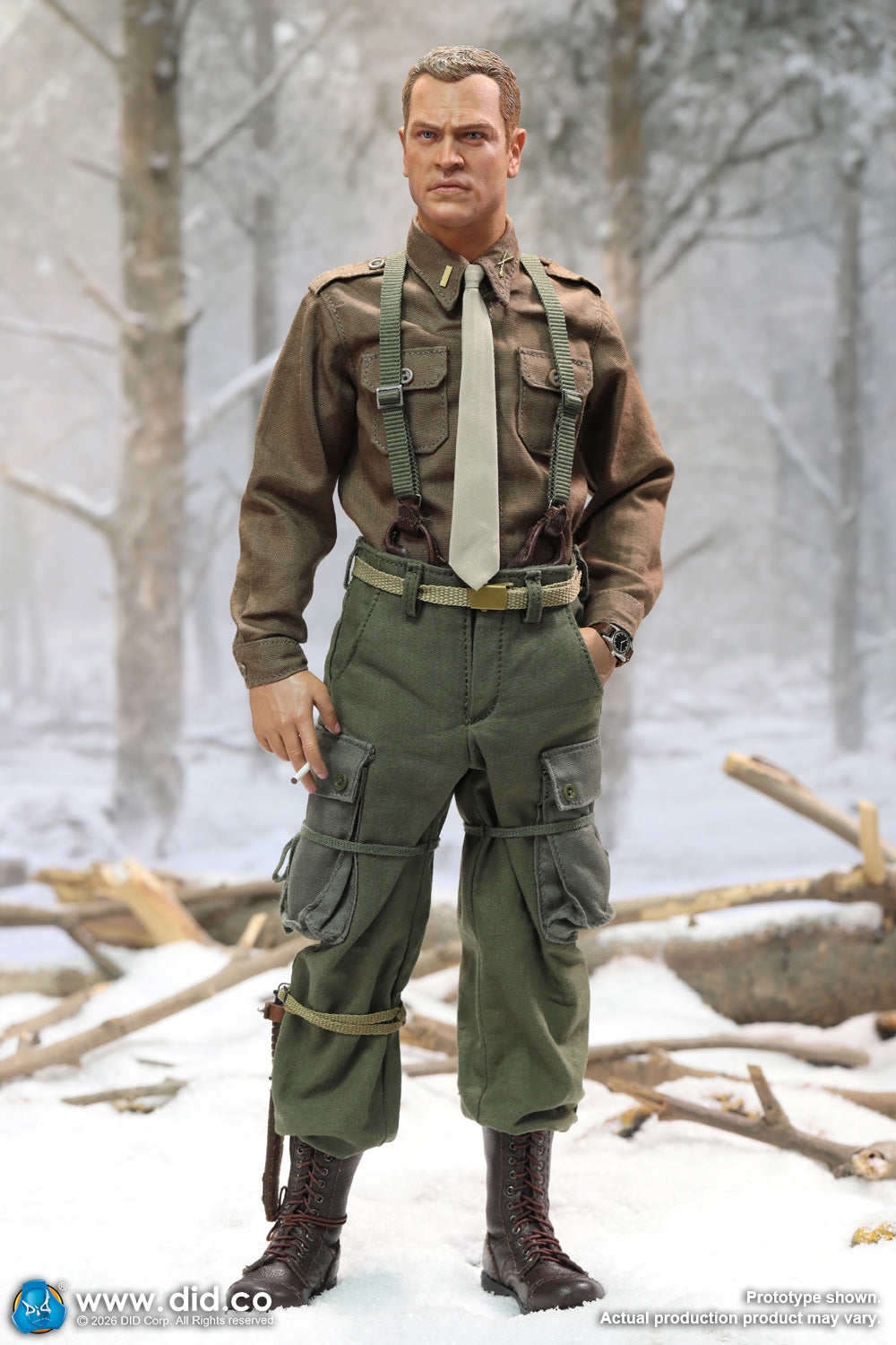 1:6 scale DiD WWII US Army 101st Airborne Division 506th PIR Lt. Buck 12" Figure A80199 (PREORDER)