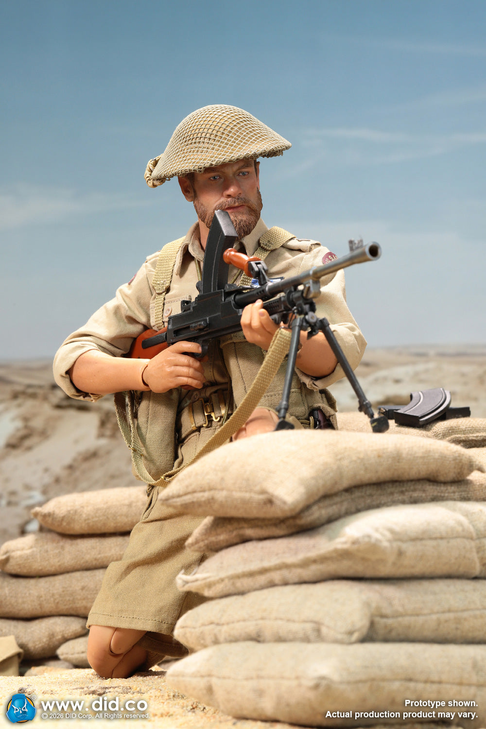 1:6 scale DiD K80197 WWII British SAS Special Forces Colonel Alan 12" Figure  (PREORDER)