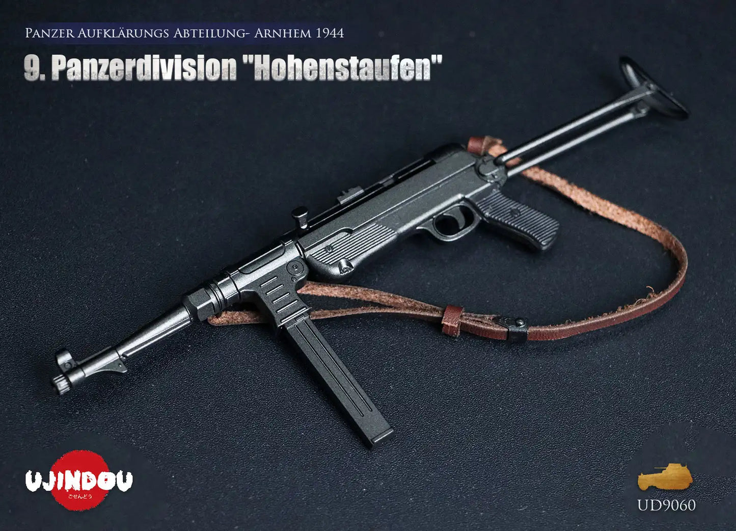 1:6 scale Ujindou WWII German 9th Panzerdivision “Hohenstaufen” Panzer Aufklärungs Abteilung Arnhem 1944 12" Figure UD9060