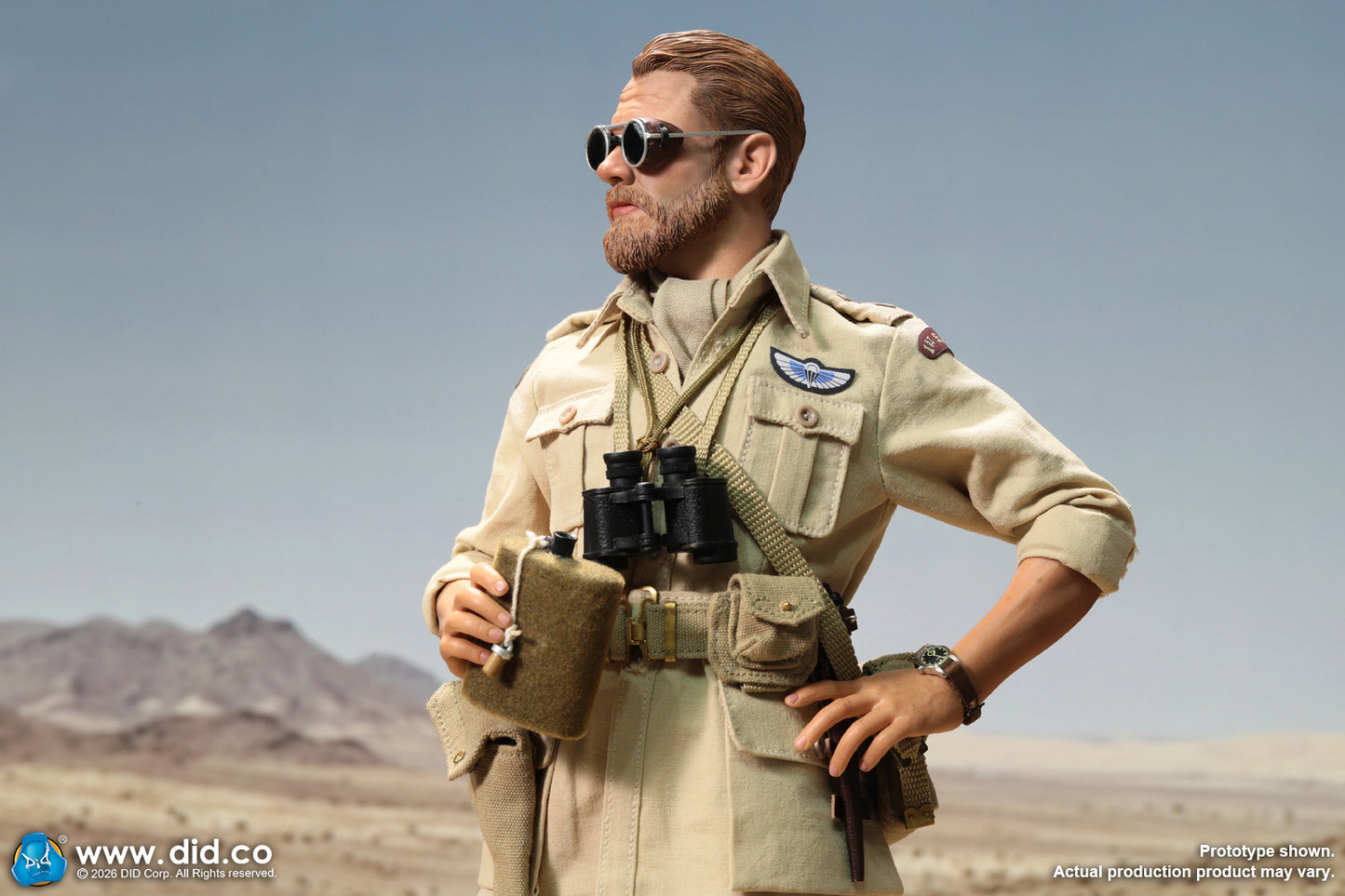 1:6 scale DiD K80197 WWII British SAS Special Forces Colonel Alan 12" Figure  (PREORDER)