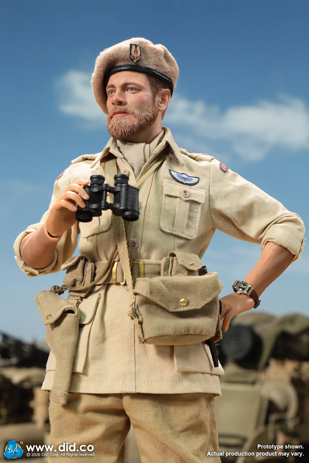 1:6 scale DiD K80197 WWII British SAS Special Forces Colonel Alan 12" Figure  (PREORDER)